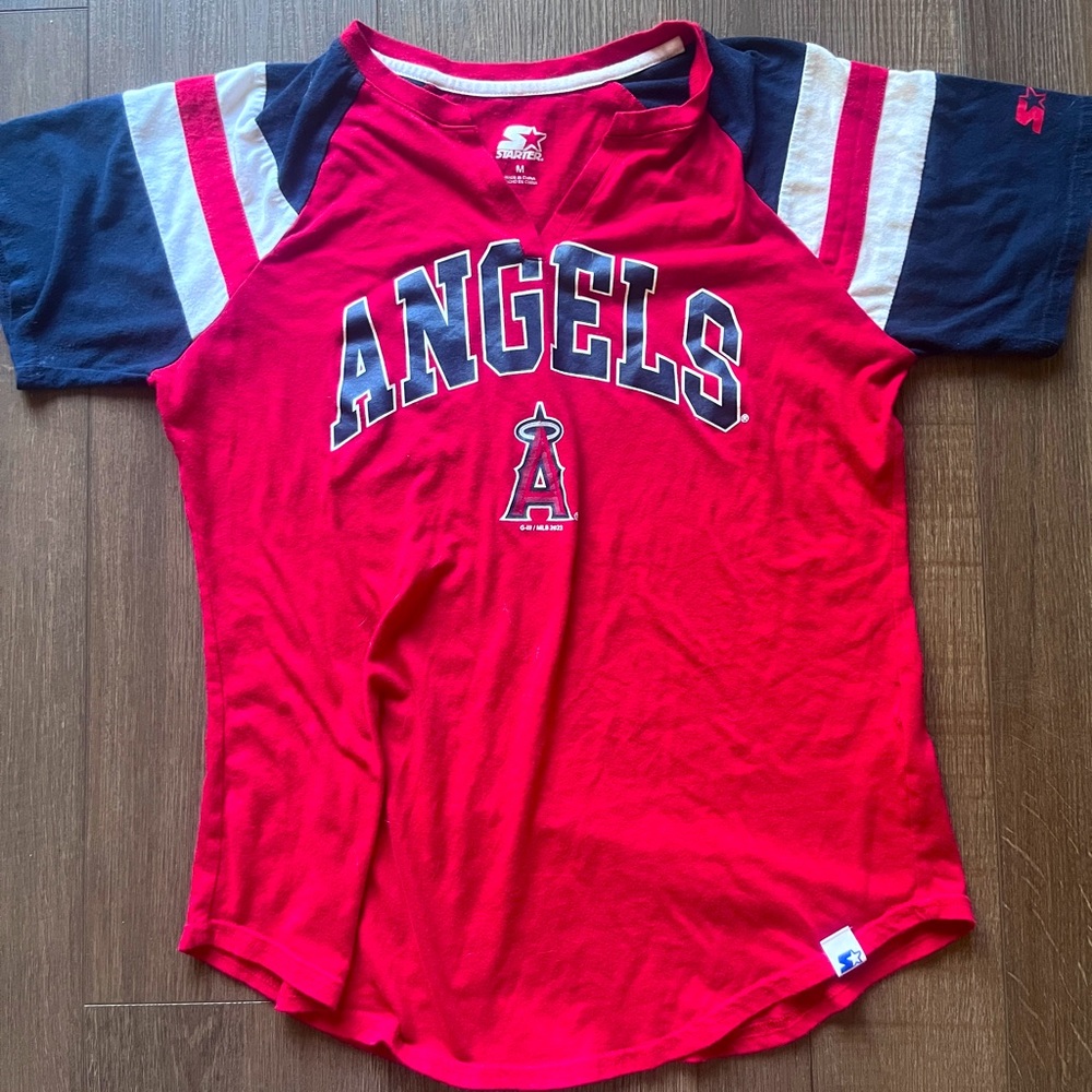 Women’s Angels baseball jersey M
